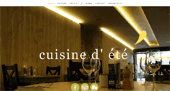 Desktop Screenshot of cuisinedete.be